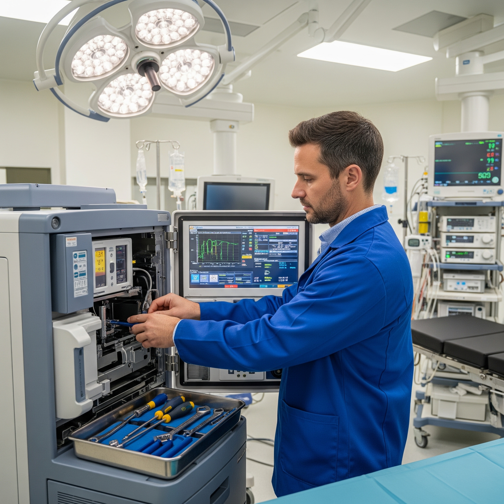 Servicio Preventivo para Máquinas de Anestesia